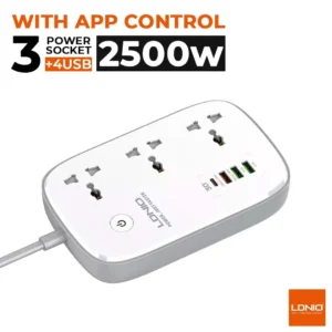 LDNIO SCW3451 Fast Charging Extension With App Control