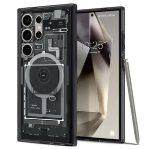 Spigen Ultra Hybrid Metal Ring MagFit Case for Samsung Galaxy S24 Ultra – Zero One