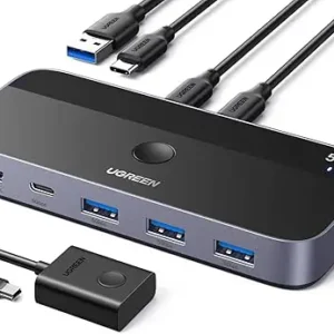 UGREEN USB-C Sharing Switch 2 in 4 Out – 25098