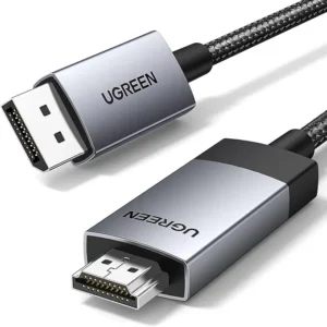 Ugreen DP Male To HDMI Male 4K Cable 3M – 25491