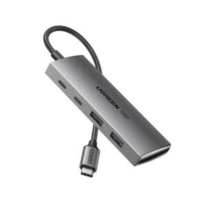 UGREEN USB C Hub Gen2 10Gbps 4 Ports USB 3.2 HUB with 2 USB-C 3.2 and 2 USB-A 3.2 – 30758