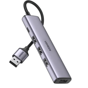 UGREEN 4 in 1 USB 3.0 Hub – 20805