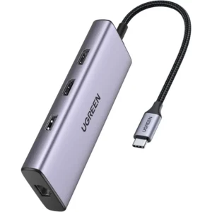 UGREEN 9-in-1 Docking Station 4K@60Hz Dual HDMI USB C Hub – 90119