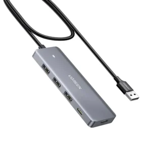 UGREEN USB Hub 4 Ports USB to USB C & 3 USB A Multiport Adapter – 15920