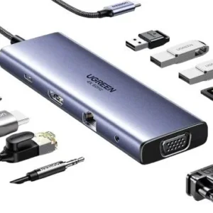 UGreen 10 In 1 USB C Docking Station – 25043