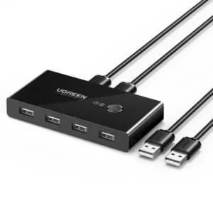 Ugreen 2 In 4 Output Usb 2.0 Sharing Switch Box – 30767