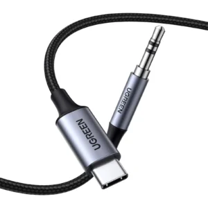 Ugreen Type-C to AUX Male Braided Cable With Chip – 20192