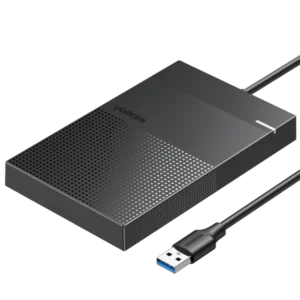Ugreen USB 2.5″ SATA HDD ENCLOSURE USB 3.0 with Wire 0.5M – 30719