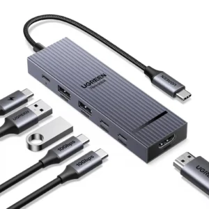 Ugreen Revodok Pro 6-in-1 USB-C 3.2 Hub 10Gbps – 45363
