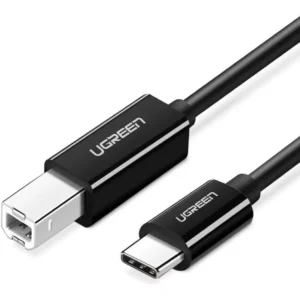 Ugreen USB-C 2.0 To USB-B 2.0 Print Cable Black 2M – 50446