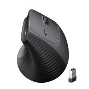 UGREEN Ergonomic Mouse Wireless Bluetooth Vertical Mouse Dual Mode (BT 5.4 & USB 2.4G) – 65042