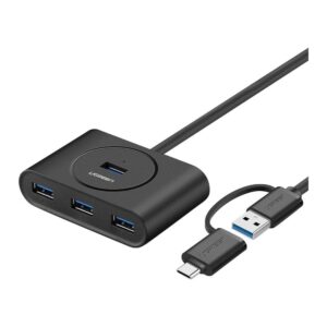 Ugreen Usb 3.0 Hub with OTG Usb C Plug – 40850