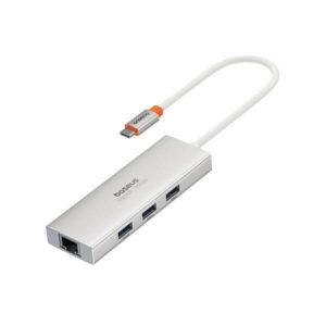 Baseus PortalJoy Series 4-Port HUB (Type-C/USB-A to USB3.0*3+RJ45*1)