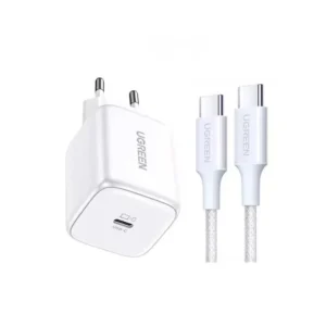 Ugreen 45w Gan Infinity USB-C Wall Adapter with USB-C Cable – 65230