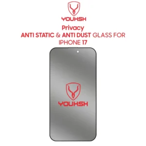 YOUKSH Apple IPhone 17 Privacy Glass Protector