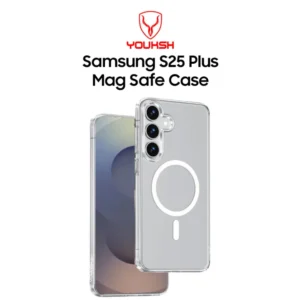 YOUKSH Samsung S25 Plus MagSafe Clear Cover