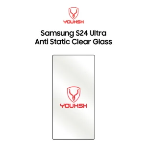 Youksh Samsung S24 Ultra Anti Static Clear Glass