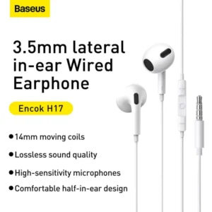 Baseus Encok 3.5mm Wired Earphone H17