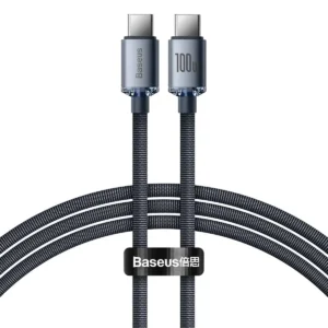 Baseus Crystal Shine Series Fast Charging Data Cable Type-C to Type-C 100W