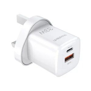 Choetech PD5006  USB-C PD 33W Charger Gan Tech Type C USB Wall Fast Power Adapter ? White