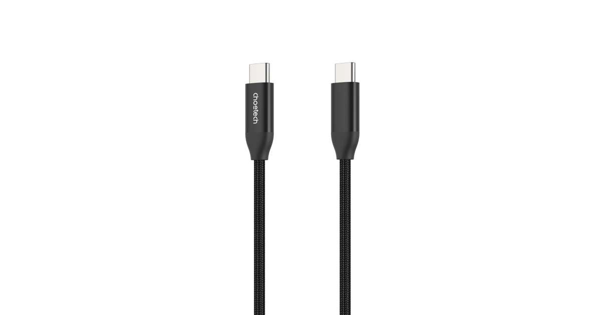 Choetech Charging and Data Cable USB-C to USB-C PD3.1 240W 480 Mbps 2m black (XCC-1036)