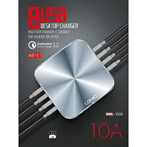 LDNIO A8101 QC3.0 50W 8 Ports Extension