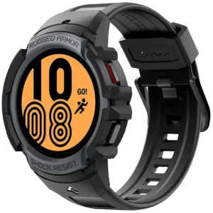 Galaxy Watch 4 Spigen Band & Case for 44 mm Rugged Armor Pro? Matte Black