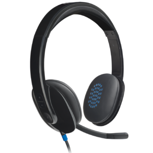 Logitech H540 USB Computer Headset with Noise-Cancelling Mic