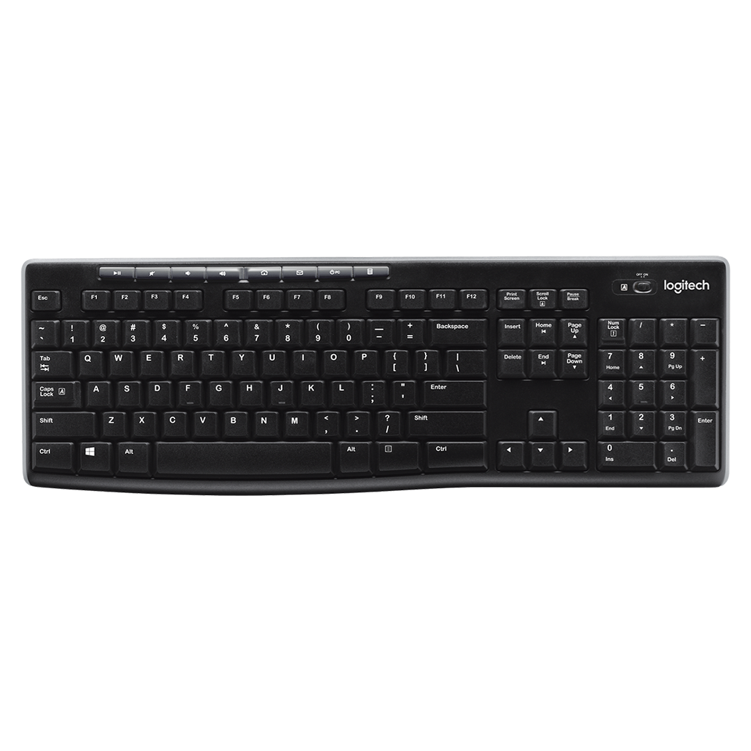 Logitech K270 Wireless Keyboard with Unifying Receiver